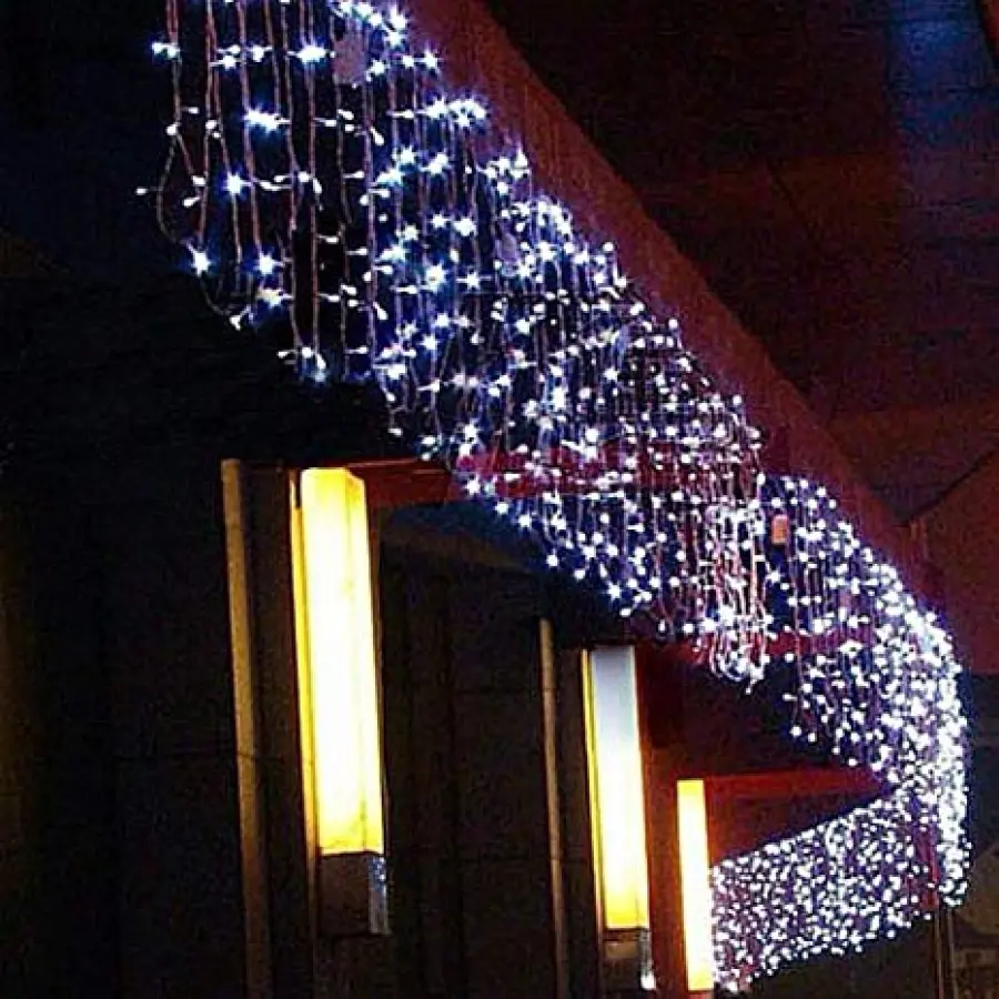 Come montare le luci di natale
